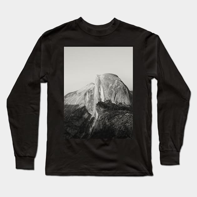 Half Dome V Long Sleeve T-Shirt by hraunphoto